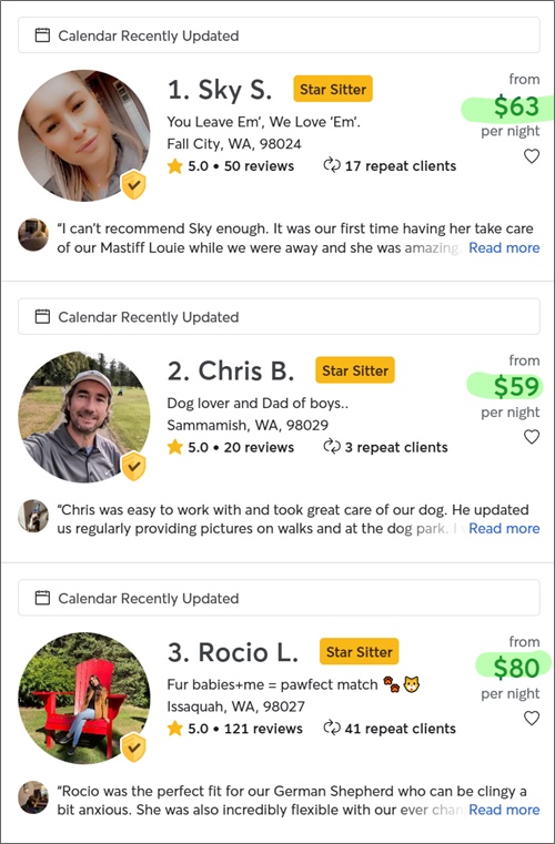 rover boarding rates