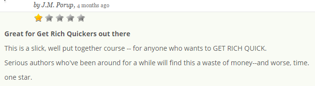 someone who thought my udemy course sucked