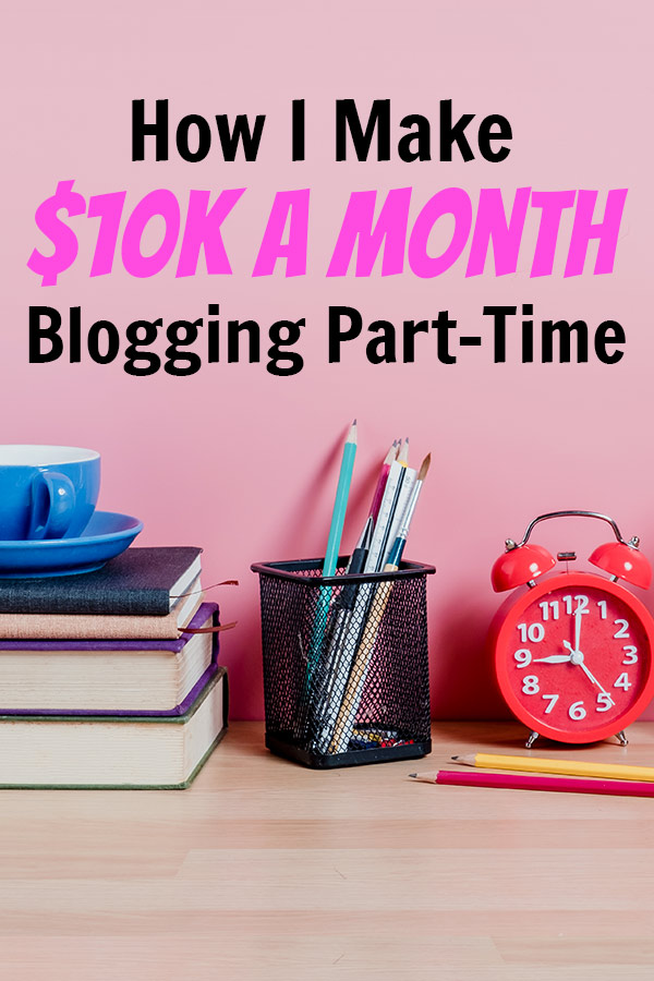 $10k a month blogging part-time
