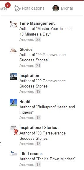michal quora bio list