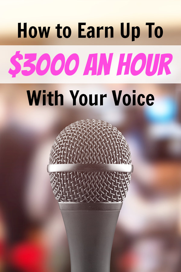 make money as a voiceover artist
