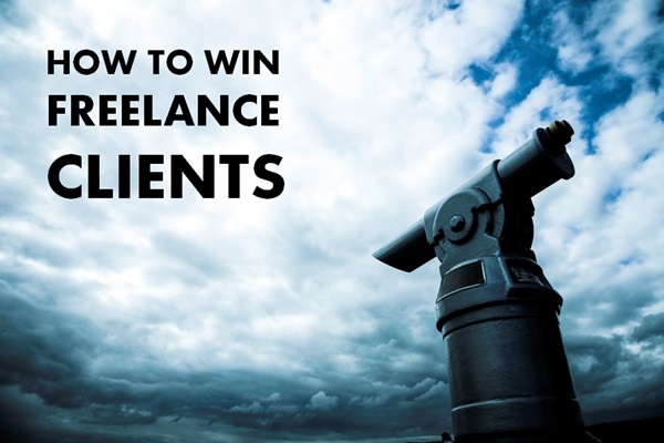 how to win freelance clients