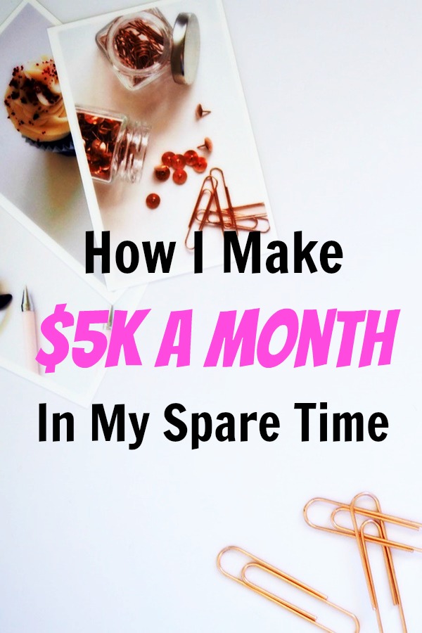 how I make money in my spare time.