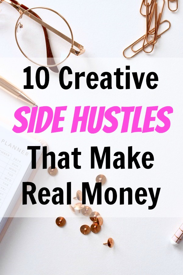 10 creative side hustles