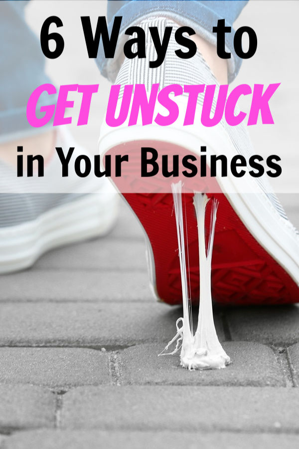 get unstuck