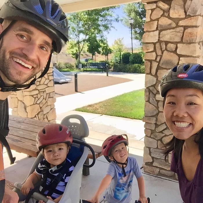 full fam bike ride