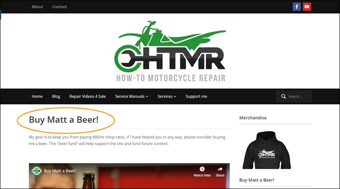 buy matt a beer