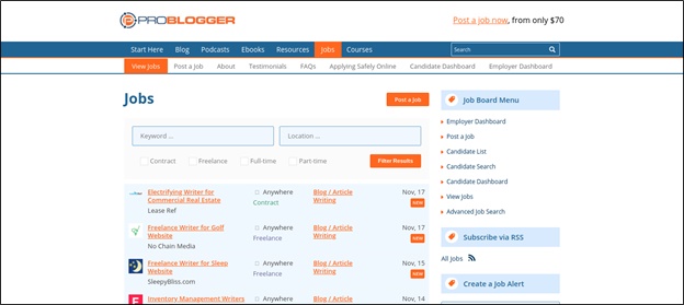 monetize a website with a job board