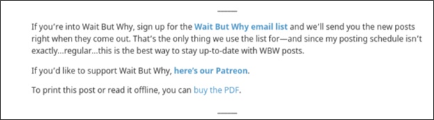 selling articles on a website
