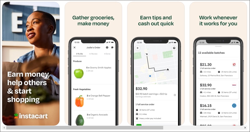 instacart shopper app