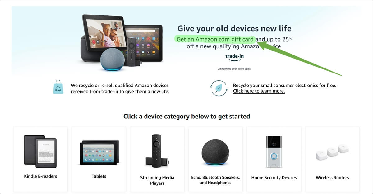 amazon trade-in program
