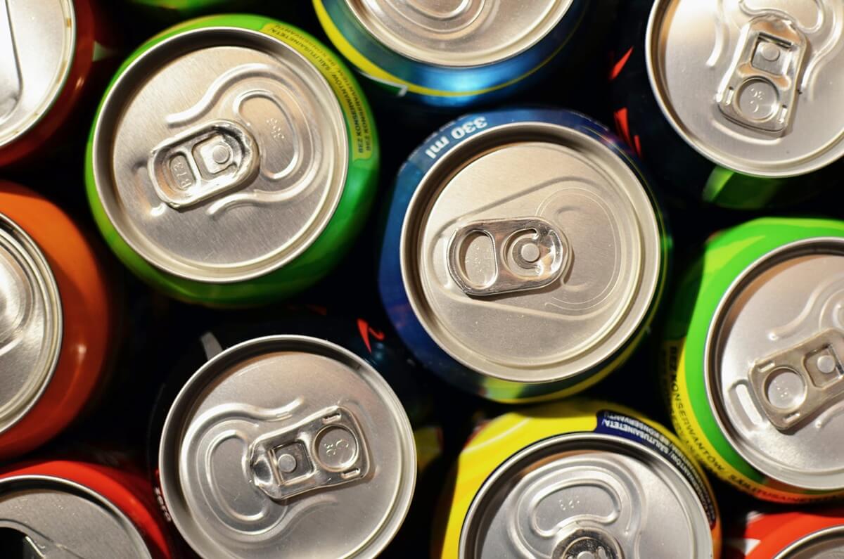 soda cans