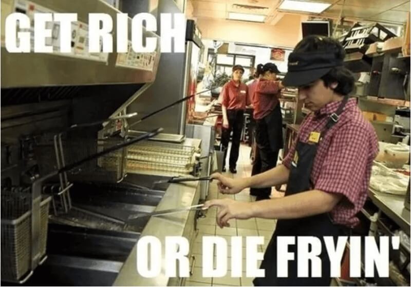get rich or die fryin'