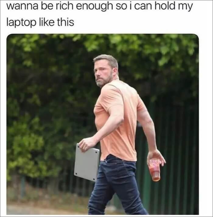 rich enough to carry laptop like this