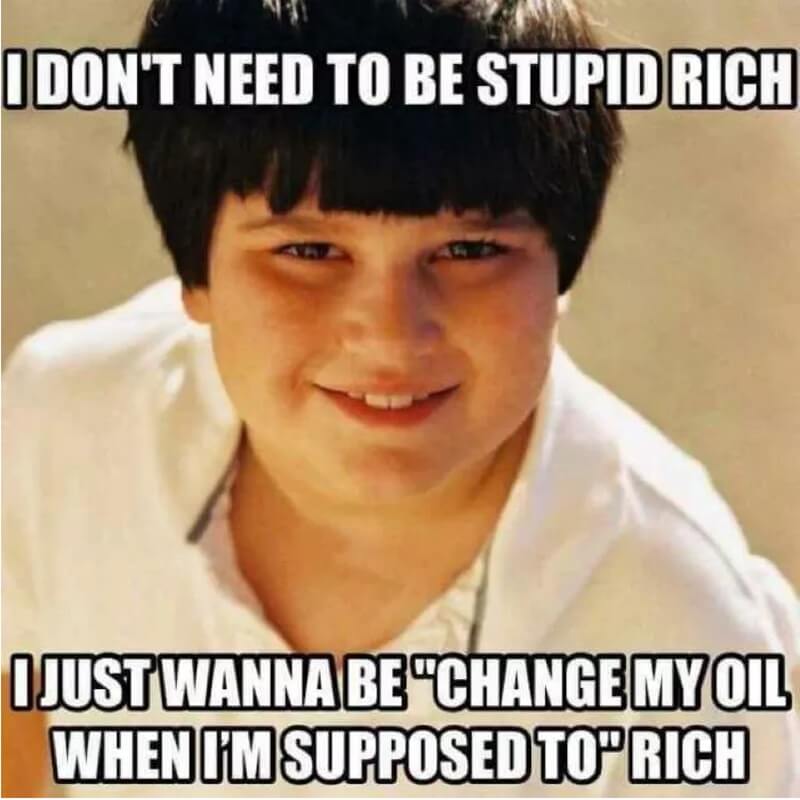 change my oil rich