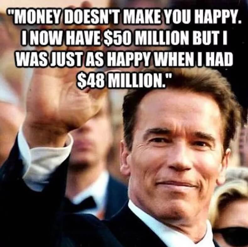 arnold rich meme