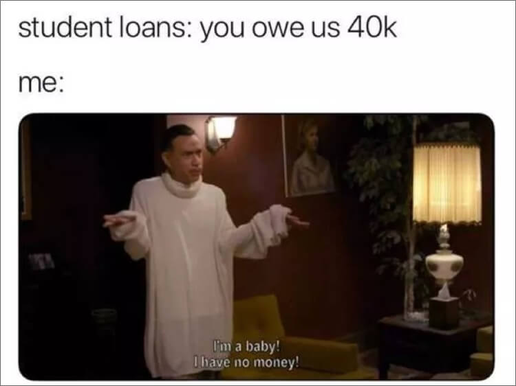 i have no money meme