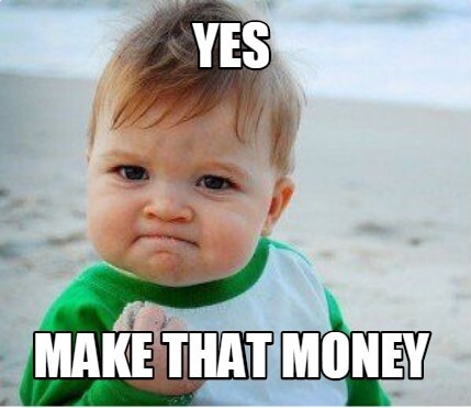 fist pump kid money meme