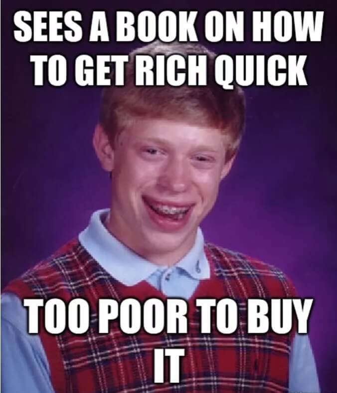 too poor to buy book meme