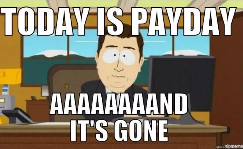 and it's gone meme