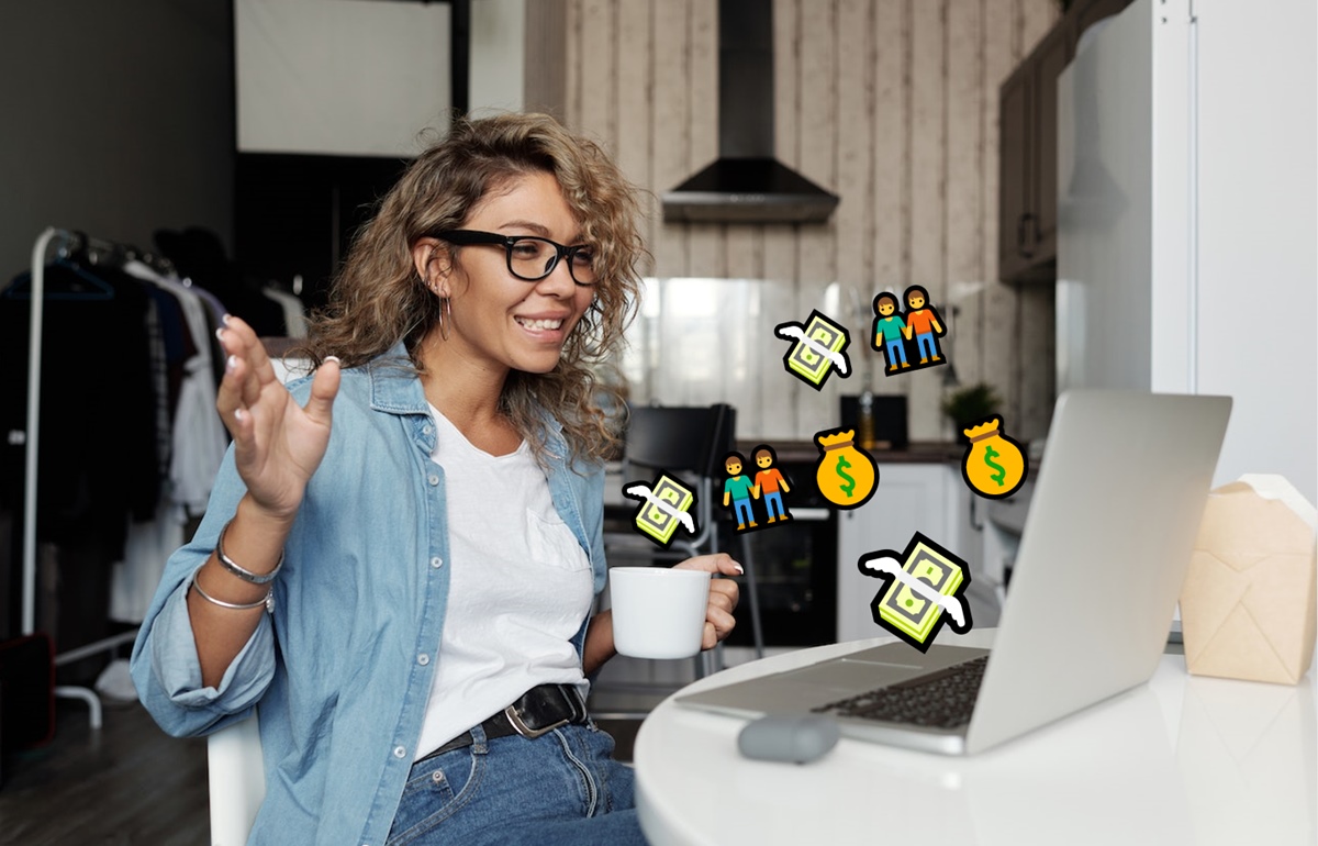 how to make money as an online friend