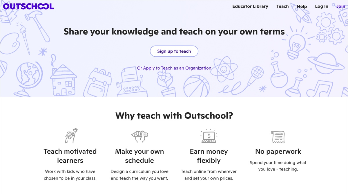 make money on outschool