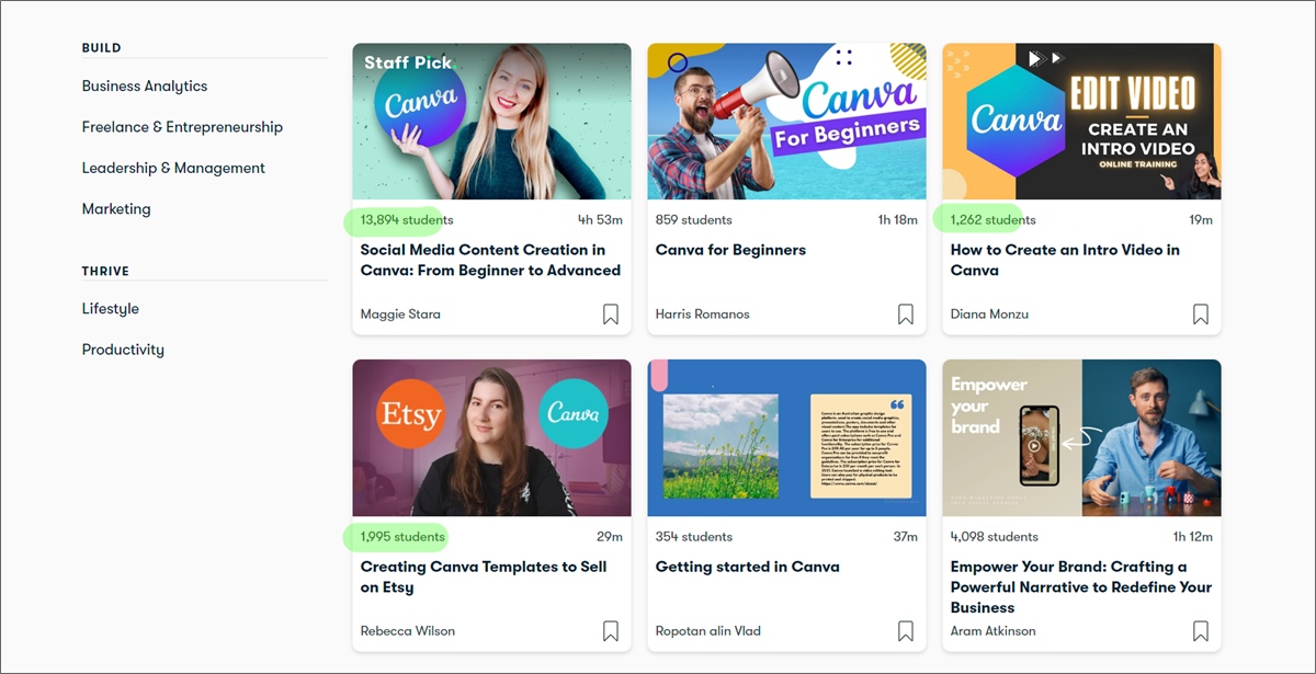 canva classes on skillshare