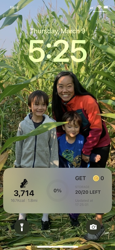 cashwalk homescreen widget