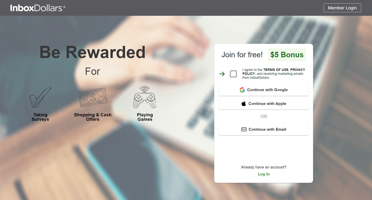 inboxdollars app