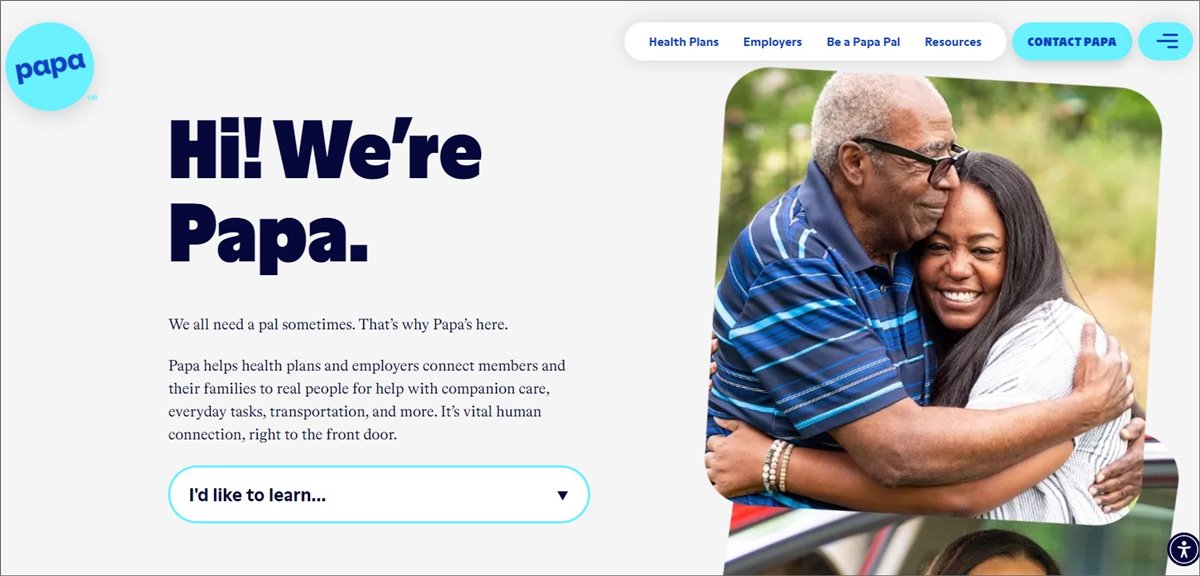 homepage image of being a papa pal