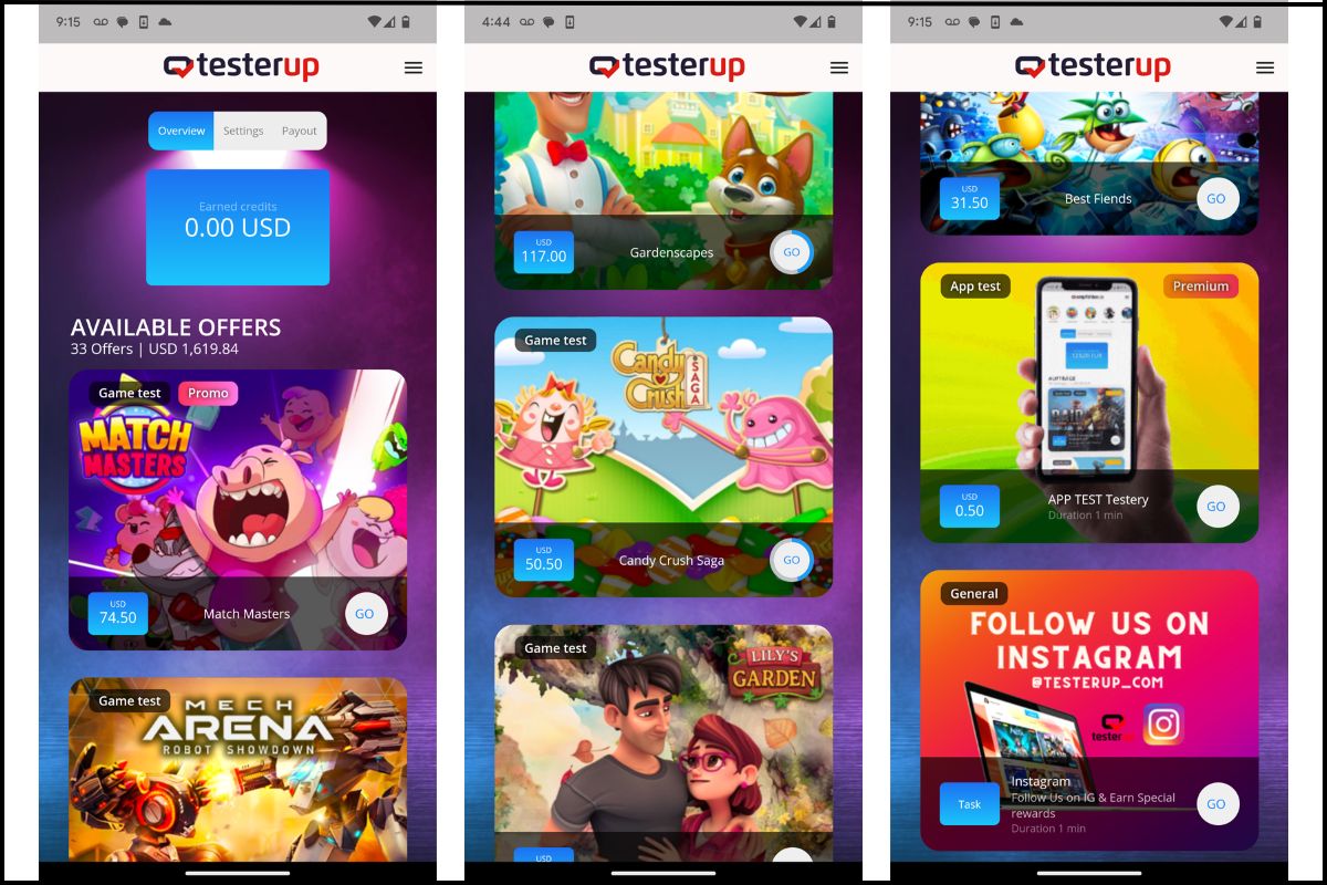 testerup games