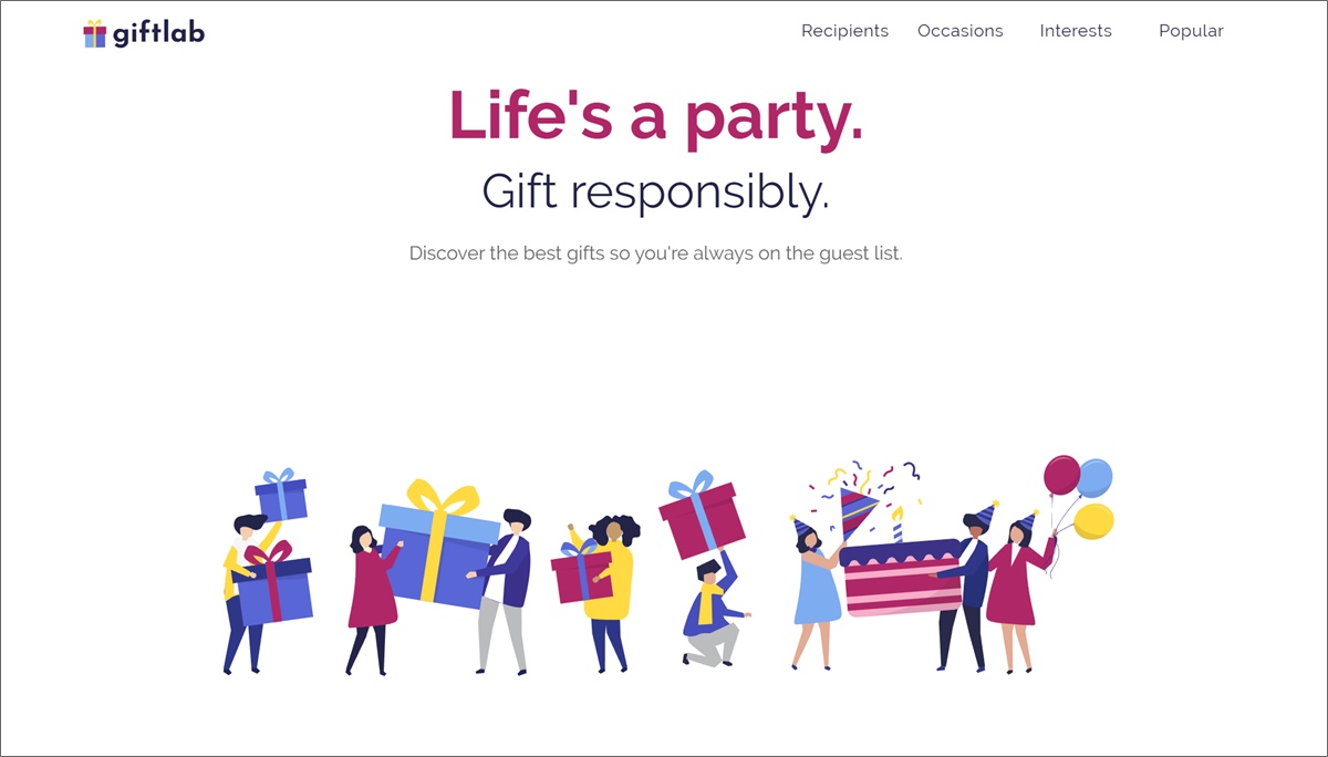 giftlab homepage