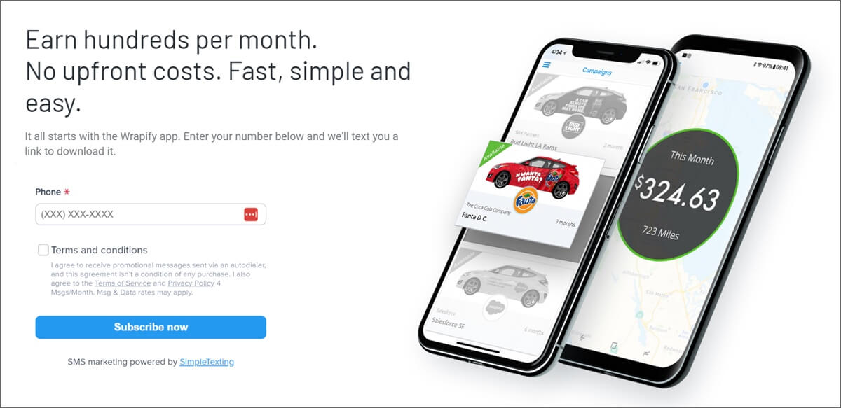 wrapify driving app