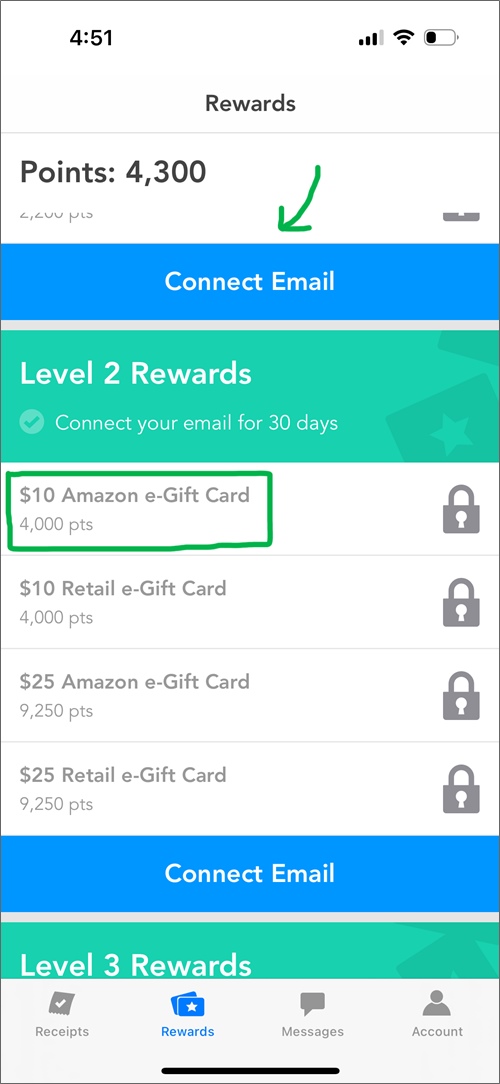 receiptpal cash out options