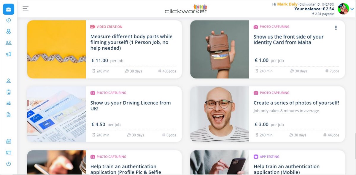 App Jobs on clickworker