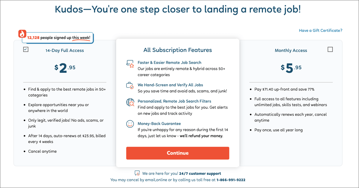 FlexJobs pricing