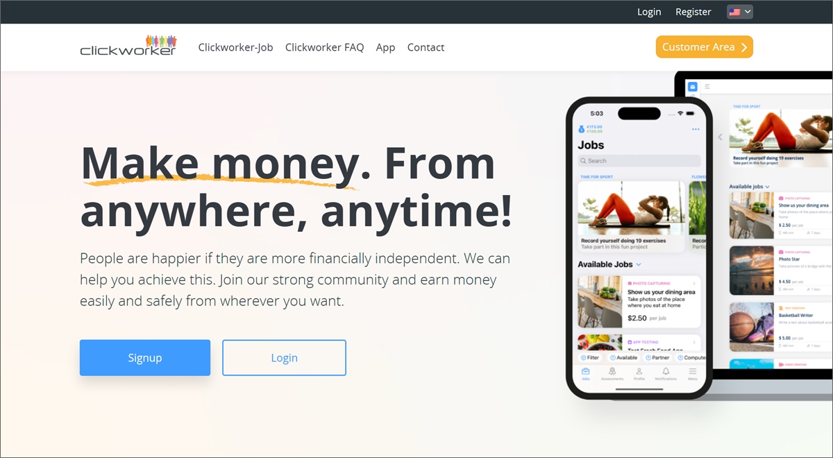 clickworker review