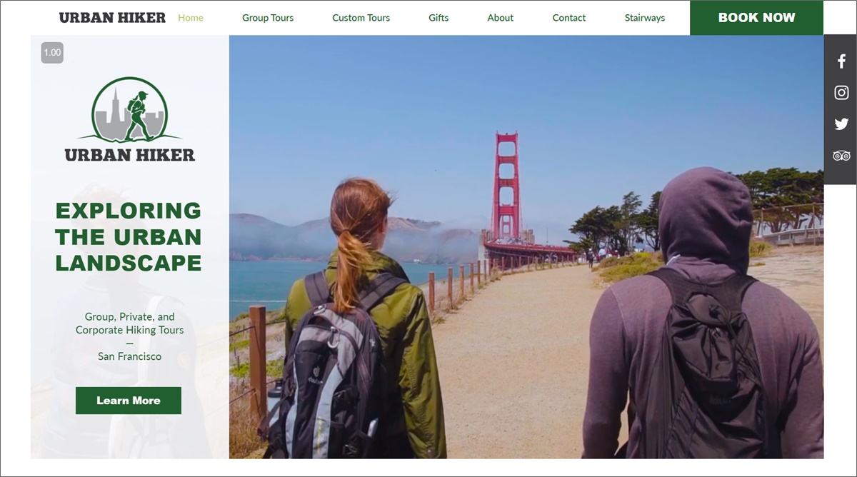 create a walking tour