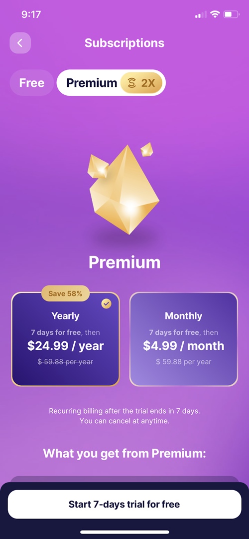 sweatcoin premium