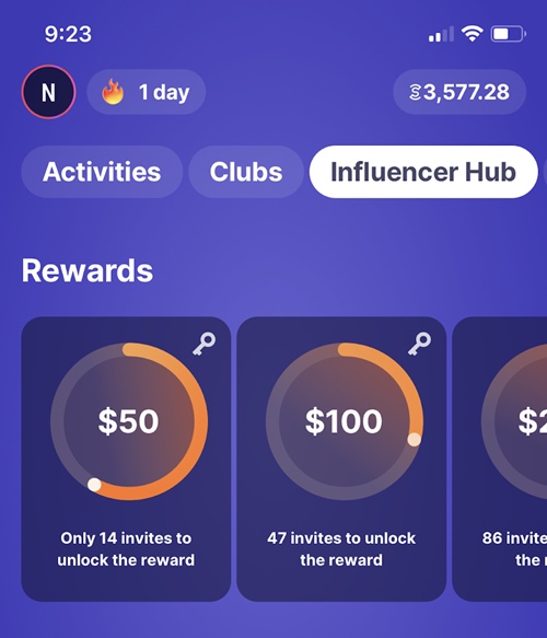 sweatcoin referral credit