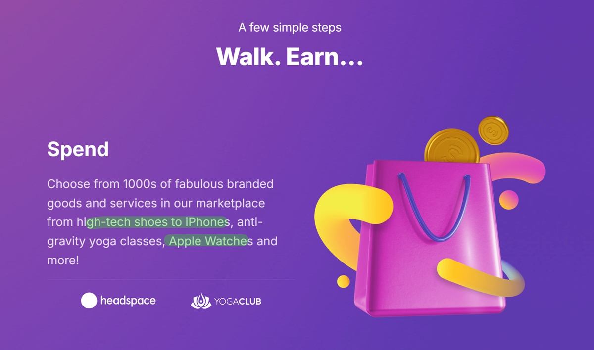 sweatcoin walk earn shop claim