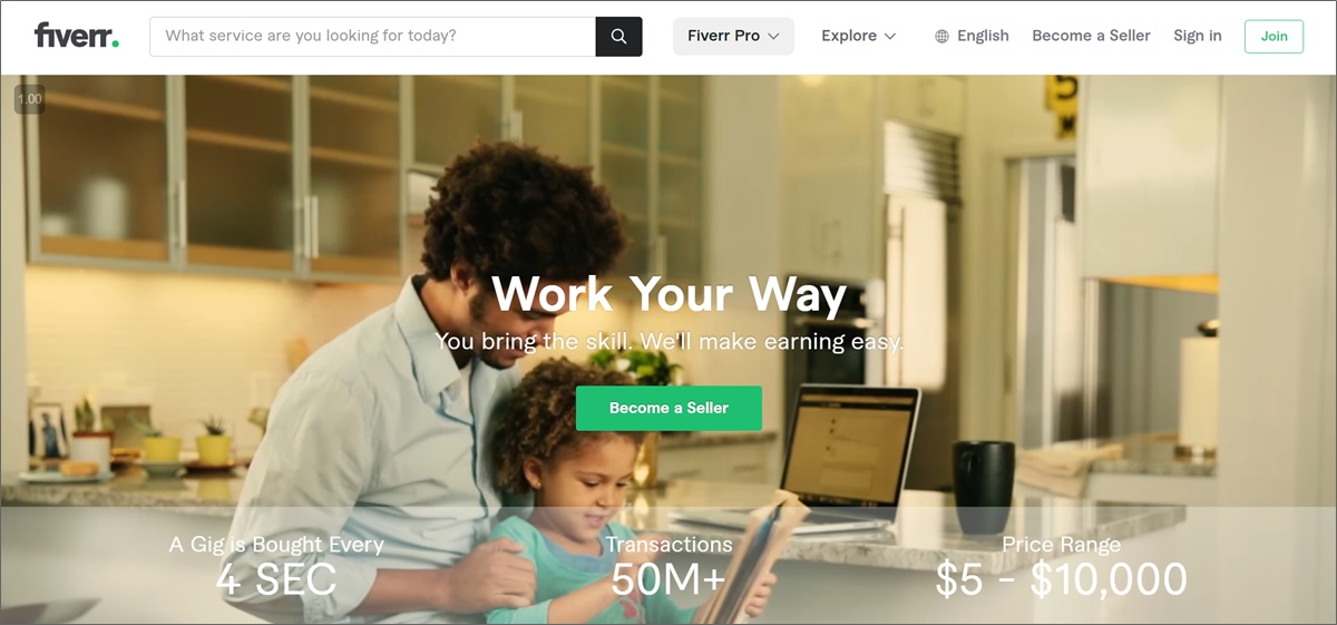become a fiverr freelancer