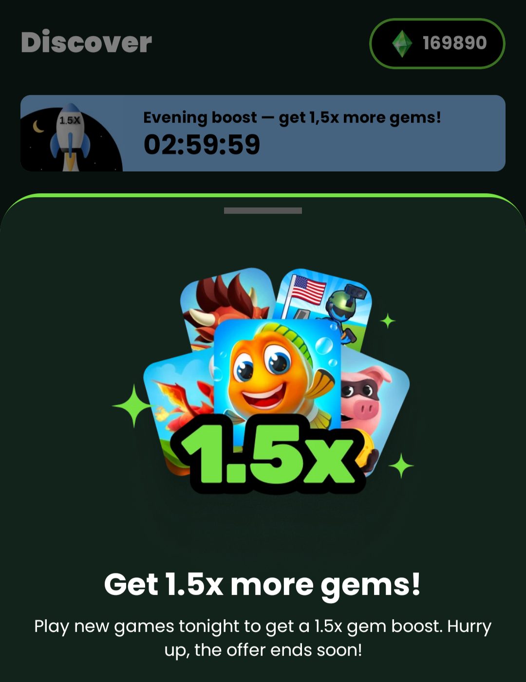 giraffe cash - gamifying by limited time offers