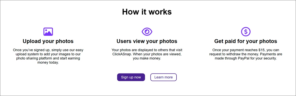how clickasnap works