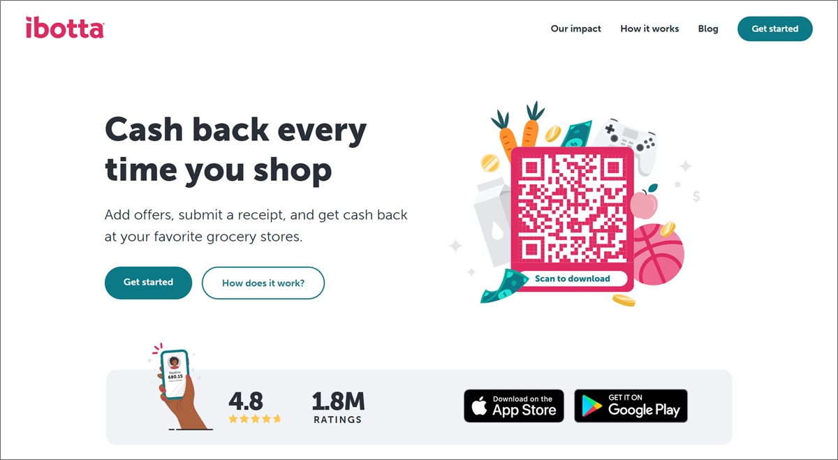 ibotta homepage