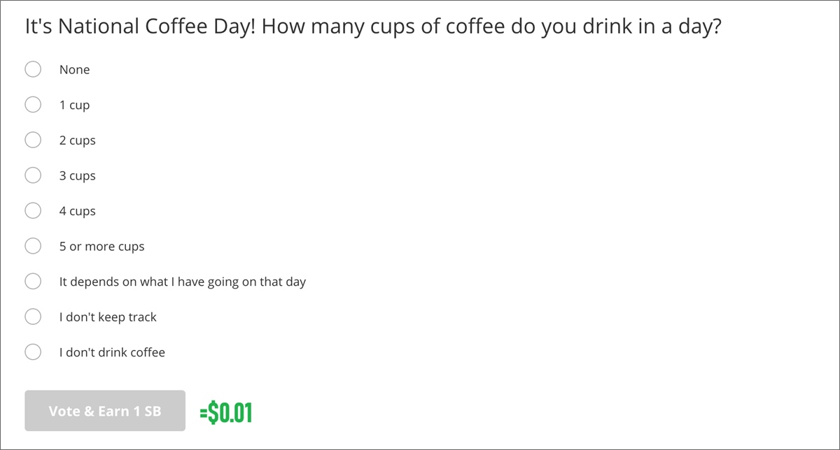 quick polls on swagbucks