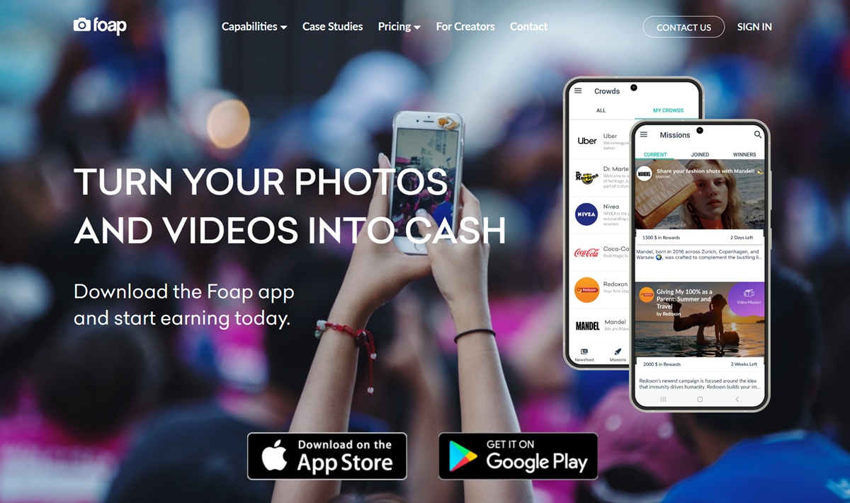 foap creator homepage