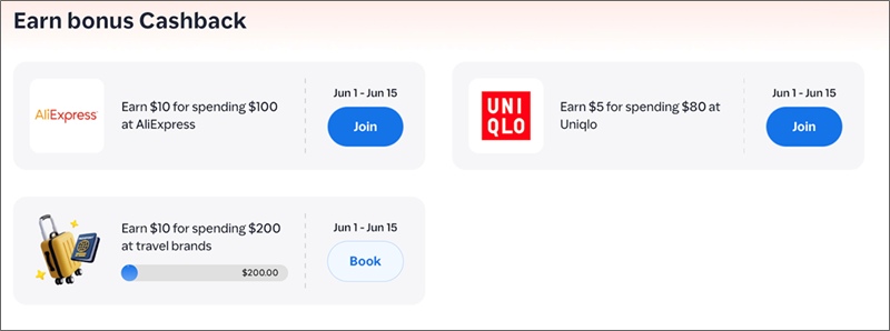 shopback bonus cashback