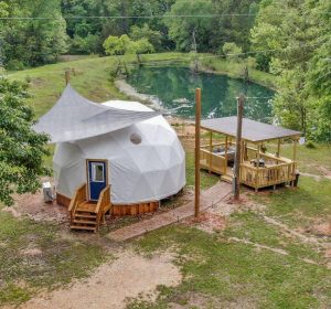 Wonderland Geo Dome from Cameron Ranch Glamping