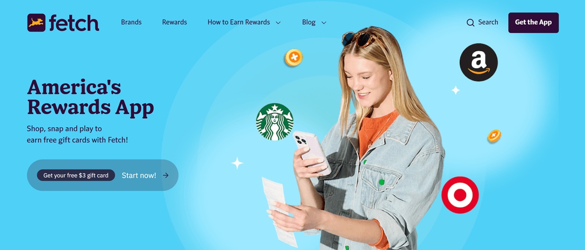 fetch app homepage